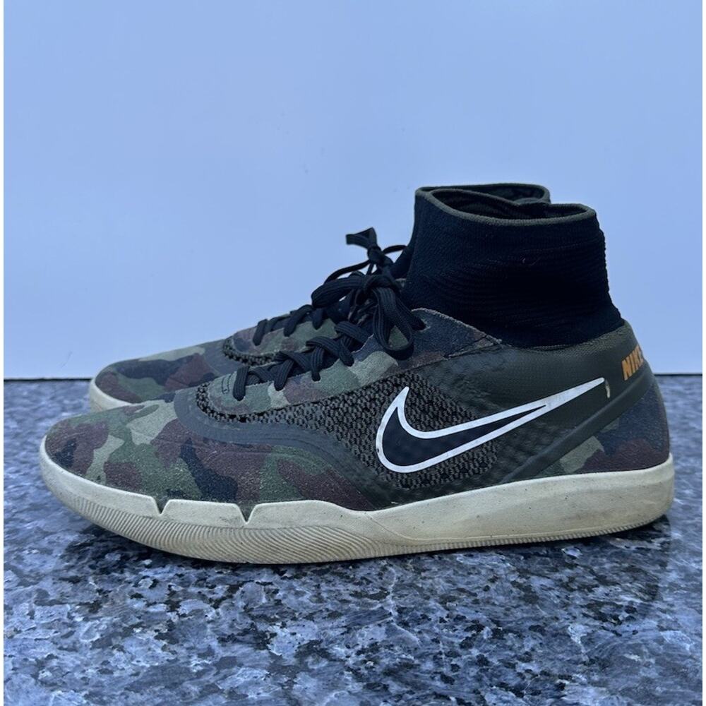 Size 9.5 - Nike Hyperfeel Koston 3 SB Cargo Khaki Sneakers - Picture 2 of 12